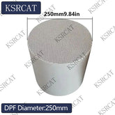 Cordierite Diesel Particulate Filter Cordierite DPF Diesel Particulate Filter for Diesel Engine Emission Diameter 250mm - SHANGHAI KESAIRAY AUTO PARTS CO LTD